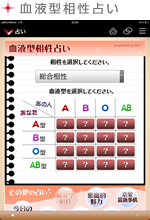 血液型相性占い